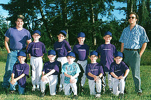 Play softball or baseball on the North Oregon Coast