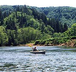 kayaking on the Nehalem River