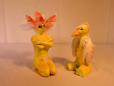 Feathered Couple