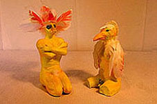 Feathered Couple