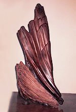 Anima Emerging - cedar & bronze